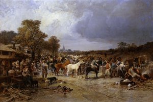 ホネボントの馬市場、1871