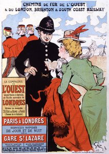 イングランドの観光 作： Jules Alexandre Gruen or Grun
