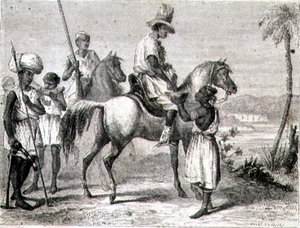 セネガルのPeulとMalinkeインディアン 作： Jules Antoine (after) Duvaux