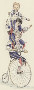 サイクリングアクト（カラーリトグラフ