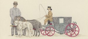 ドワーフの馬車（カラーリトグラフ