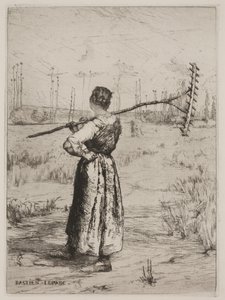 フィールドからの復帰（Retour des Champs） 作： Jules Bastien Lepage