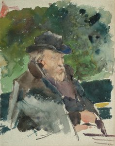 バーンジョーンズのスケッチ 作： Jules Bastien Lepage