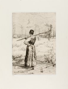 フィールドからの帰還 作： Jules Bastien Lepage