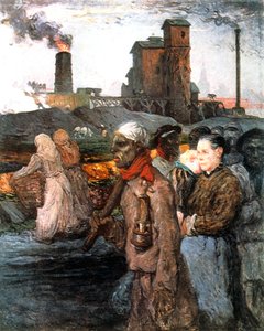The Miners」1920年頃 作： Jules Besson