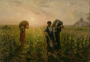 労働日の終わり、1886-87