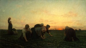 ウィーダー、1868。 作： Jules Breton