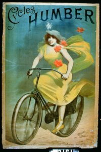 「ハンバーサイクル」の広告 作： Jules Cheret