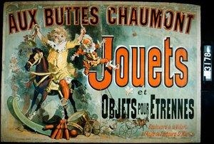 ビュットショーモン、1885年 作： Jules Cheret