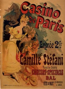 カジノ・ド・パリ、カミーユ・ステファニ 作： Jules Cheret