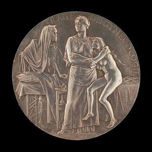 死との戦いのアレゴリー［裏面］、1906年
