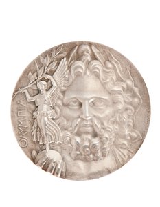 第1位のオリンピックメダル（1896年アテネ大会）（銀）（2628776も参照