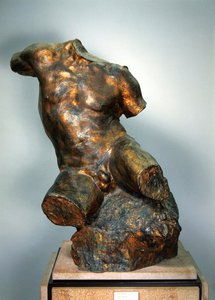 男性の胴体 作： Jules Desbois