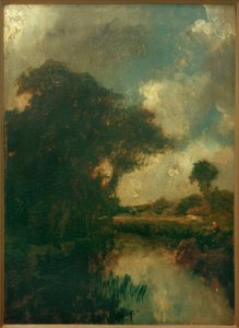 川の風景 作： Jules Dupré