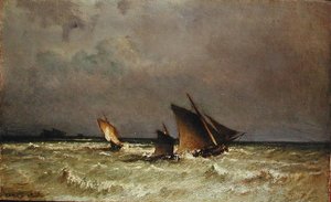 マリン 作： Jules Dupré