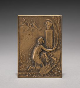 メダリオンの裏返し、1903 年。 作： Jules Dupré