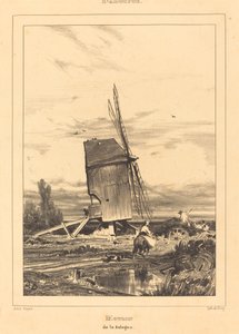 ソローニュのミル 作： Jules Dupré