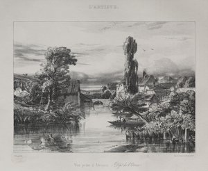 アランソン近くの景色 作： Jules Dupré