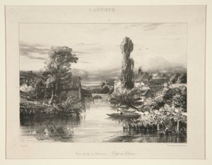 Vueはアランソンに賞を与えます。 Lから 作： Jules Dupré