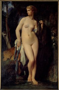 ダイアン ジュール・エリー・ドローネー（1828-1891）の絵画 1872 Sun.1.47x0.94 m パリ、オルセー美術館 作： Jules Elie Delaunay