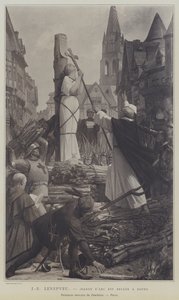 Jeanne dArc est Brulee a Rouen（ルーアンでのジャンヌダルクのバーニング）