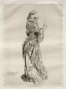 ジェノワーズ、1877年。 作： Jules Ferdinand Jacquemart