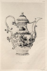 陶芸の歴史：PotteryPlate XII、1877年の記述的および哲学的研究。 作： Jules Ferdinand Jacquemart