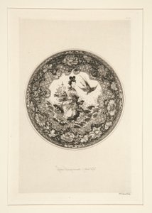 フォンデメイルソーサー 作： Jules Ferdinand Jacquemart