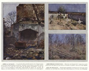 戦いの後、ボワドブローのクルジボー墓地