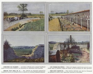 Cimetiere de Chambry、Les Tombes des Heros、Breche D&39;Un 75 shell、Nothing Is Respected