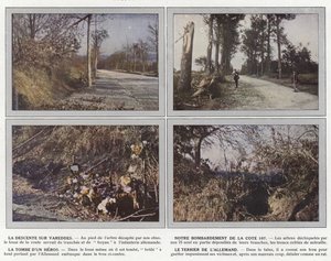 Vareddesへの降下、丘の私たちの爆破107、英雄の墓、ドイツ人のテリア 作： Jules Gervais Courtellemont
