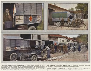 アメリカの救急車、アメリカの衛生トラック、中央アメリカのポスト