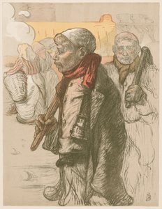 Au Pays Noir ブラックカントリーにて、1898年頃。 作： Jules Gustave Besson