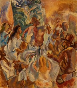 キューバのおもてなし 作： Jules Pascin