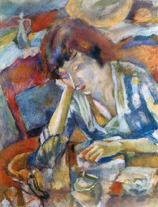 ハーマイオニー、1919 作： Jules Pascin