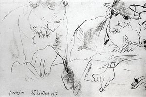 パリ-ケルン 作： Jules Pascin