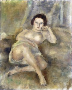 リクライニングガール、1925