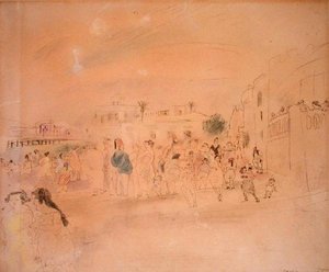 チュニス 作： Jules Pascin