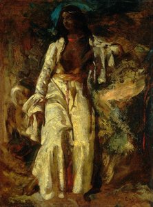ヌビアの女性 作： Jules Robert Auguste