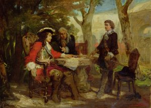 ジャンキャバリア（1681-1740）とクロードルイヘクター（1653-1734）ヴィラール公の会見 作： Jules Salles Wagner