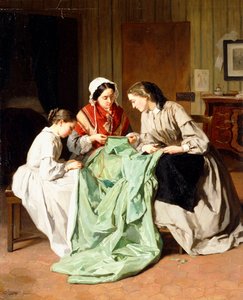 ボールガウン、1860 作： Jules Trayer