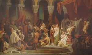 クローヴィスの洗礼 作： Jules Vincent Rigo