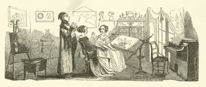 The Governess (the engraving) 作： Jules pseudonym for Gagne Jacques (after) Gagniet