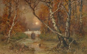 無視された公園、1883年 作： Juli Julievich Klever