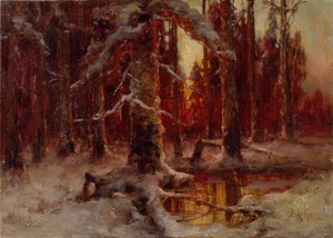 1918年の夕方