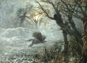 森の王、1887年頃 作： Juli Julievich Klever
