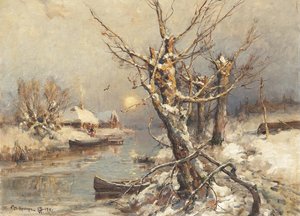 冬の太陽、1911 作： Juli Julievich Klever