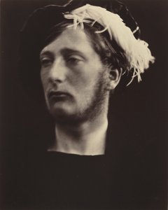 アドルファス・リデル、ジュニア、1867年。 作： Julia Margaret Cameron