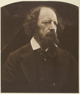 アルフレッド、テニスン卿 作： Julia Margaret Cameron