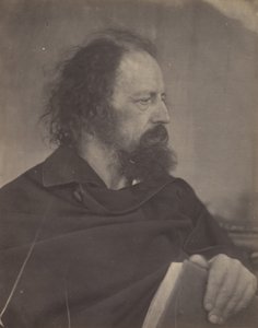 アルフレッド・ロード・テニスン、1865年。 作： Julia Margaret Cameron